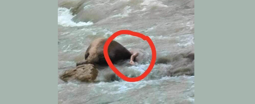 तिनाउ नदीमा एक बालकको शव फेला